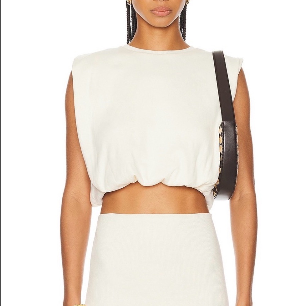 Johanna Ortiz Machakos T-Shirt in Ecru NWT
